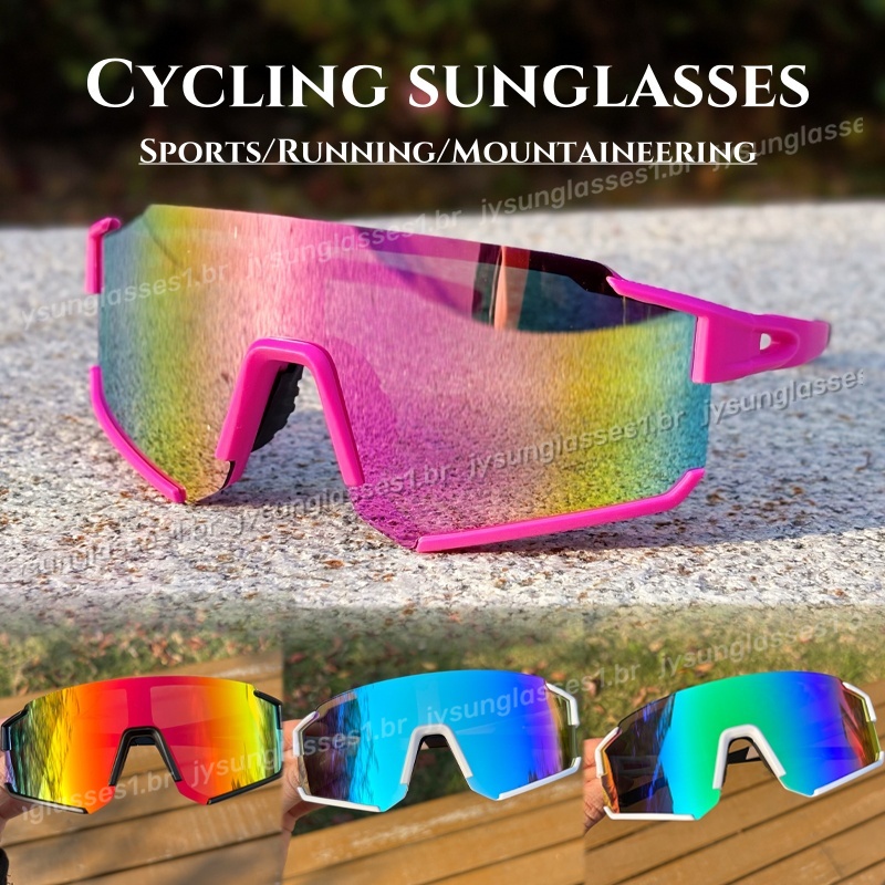 Óculos De Sol Atléticos Para Ciclismo , Moda Ao Ar Livre , Homens E Mulheres Legais , Corrida , Esportes , Direção UV400 em Oferta na Shopee