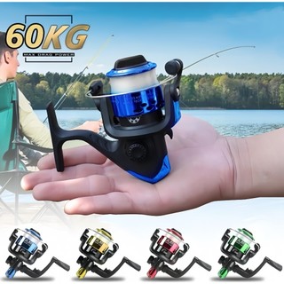 Carretel De Pesca Giratório 4 Cores Alça Dobrável 5.2 : 1 3BB Intercambiável Esquerda/Direita !