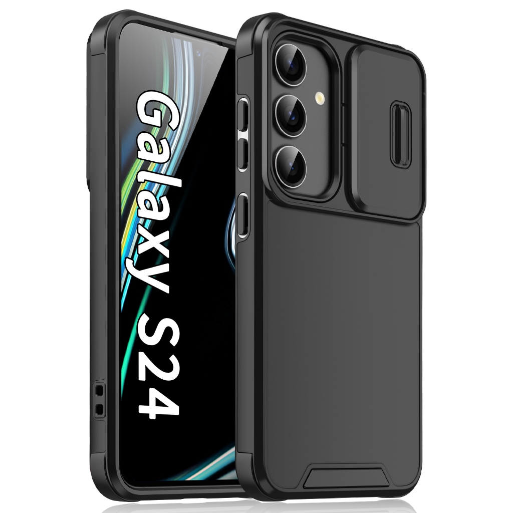 Samsung Galaxy A56 A55 A54 A36 A35 A25 A17 A16 A15 A14 A06 4G 5G 2025 Caso À Prova De Choque Armadura Slide Câmera Capa
