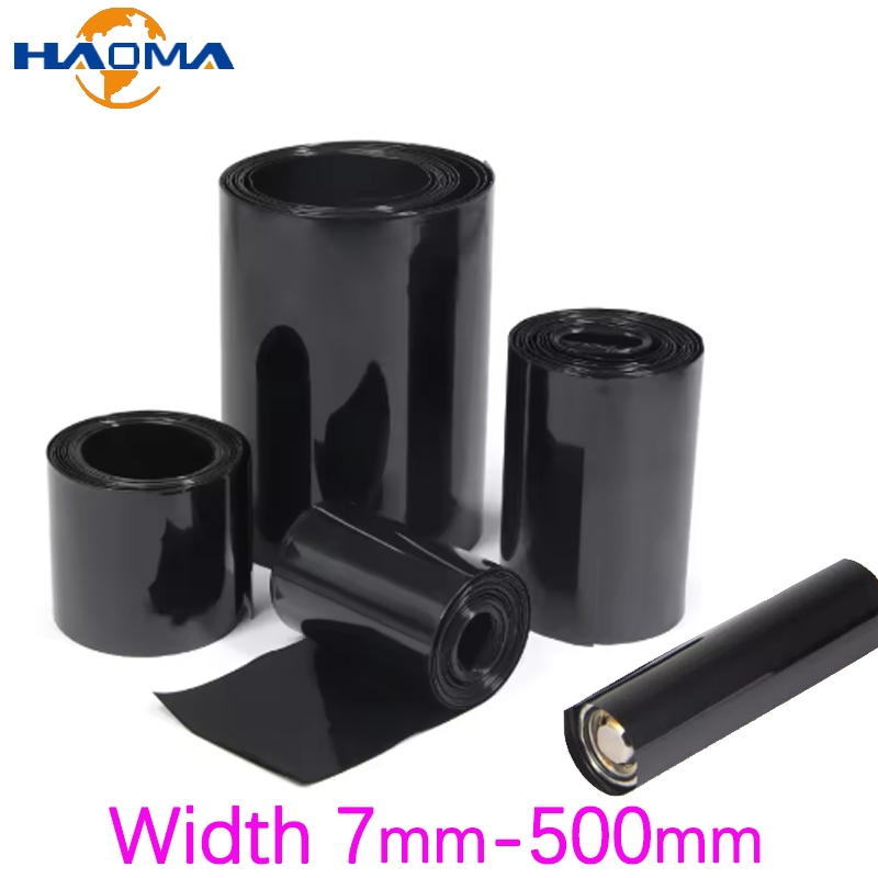 Tubo Termo Retrátil De PVC , 1/2/3/4/5 Metros , 18650 Lipo , Bateria 9 ~ 300mm , Filme De Proteção Isolado , Caixa De Lí