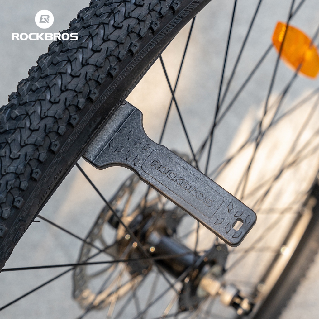 ROCKBROS Alavanca De Pneu De Bicicleta , Alta Resistência , Leve , MTB , Montagem De Estrada , Desmontagem , Dupla Final
