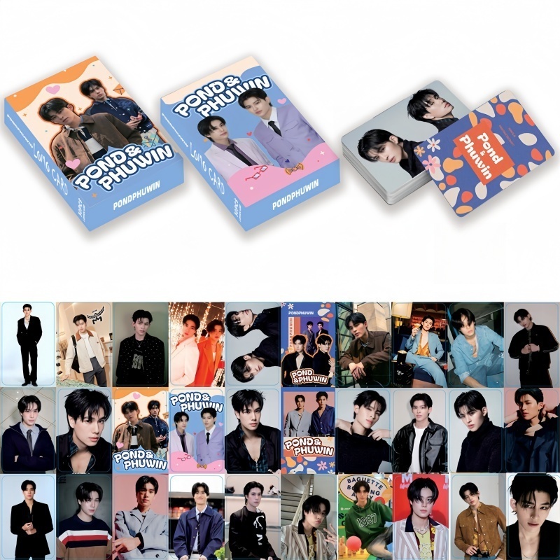 30 Peças Cartões Fotográficos Grátis Becky JoongDunk Bangsaen Fight Club Lomo Cards Thai Star Pondphuwin EarthMix ForceB em Oferta na Shopee