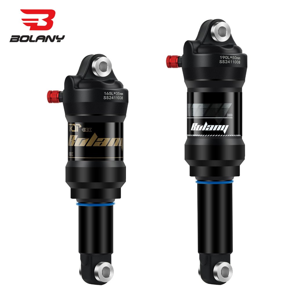 BOLANY Amortecedor Traseiro MTB,Alumínio, Amortecedor a Ar Traseiro,Compatível com Quadros Full Suspension,Para Downhill