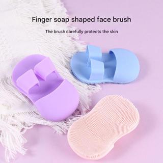 Mini Dedo Silicone Escova De Limpeza Facial Sabão Lavagem De Nariz Especialmente Projetada Para Diária Esfoliante Limpad em Oferta na Shopee