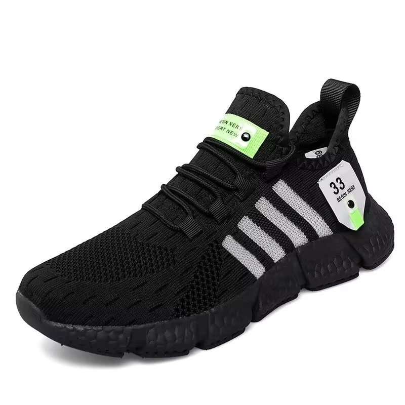 Sapatos De Verão Com Respiração Homem De Corrida Vulcanização Leve Esportivos Confortáveis De Corte Baixo Tamanho Grande