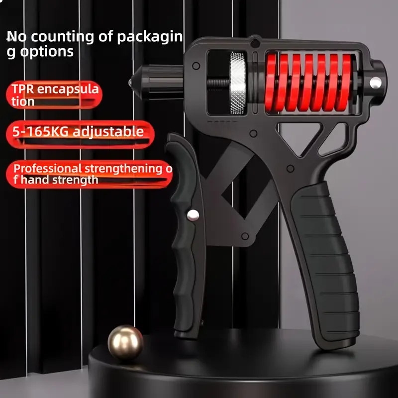 Hand Grip Metal 5-165 kg Resistente Fortalecedor Exercício Braço Antebraço Mola com Ajuste de Força em Oferta na Shopee