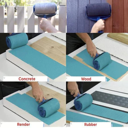Rolo de Pintura Mágico com Reservatório 500ml Antirrespingos + 72 cm Cabo