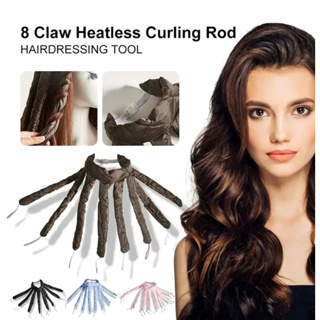 Modeladores De Cabelo Sem Calor Fita Cachos De Seda Para Crianças Rolos Macia Dormir em Oferta na Shopee