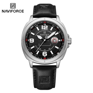 NAVIFORCE 8078 Relógio Masculino Simples Empresarial Com Função De Calendário em Oferta na Shopee