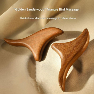 [COD] Massagem Corporal Para Pés De Sândalo Massageador De Madeira Trigeminal Acupressão Varanda Reflexologia Ponto De I em Oferta na Shopee