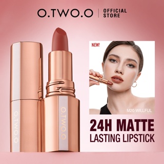 O.TWO.O Prosperityusnova Batom Misty Kiss Lock Cor Fosco Aveludado Longa Duração 24H Maquiagem Labial em Oferta na Shopee