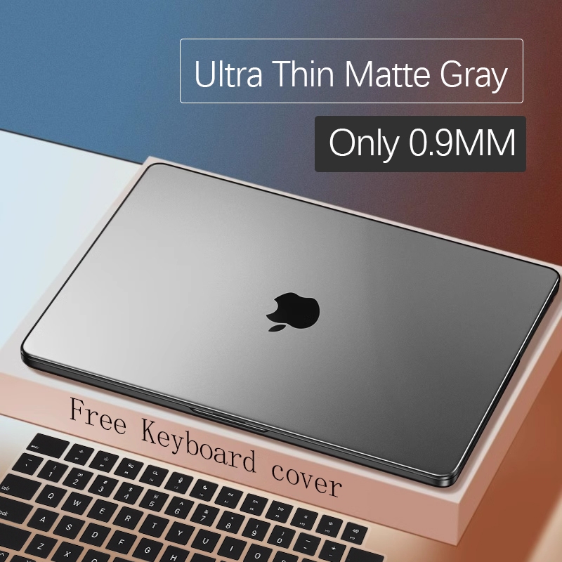 Capa Fosca Ultrafina Para Macbook Air 13.6 Polegadas M4 M3 A3240 A3113 Pro 14 16