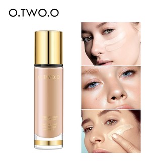 O.TWO.O Base Líquida com 8 Tons Controle de Oleosidade com Fixação de 24h para Maquiagem em Oferta na Shopee