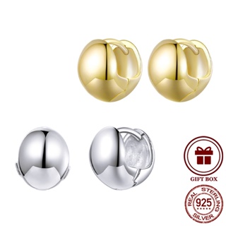 Brinco De Prata Esterlina 925 Bamoer Para Mulheres Espelho Tapa Fivela Parafuso Prisioneiro Moda Simples Joias Meninas em Oferta na Shopee