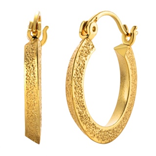 AnuClub Brincos Retro em Cobre Banhado Ouro 20.3mm 3.5g Design Circular com Peso Acentuado Frete Grátis em Oferta na Shopee