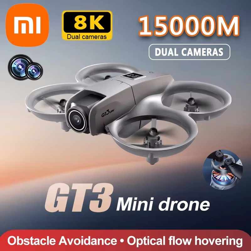 Xiaomi Original GT3 Drone 8K 5G GPS Profissional HD Fotografia Aérea Aeronaves De Controle Remoto Câmera Dupla Quadcopte