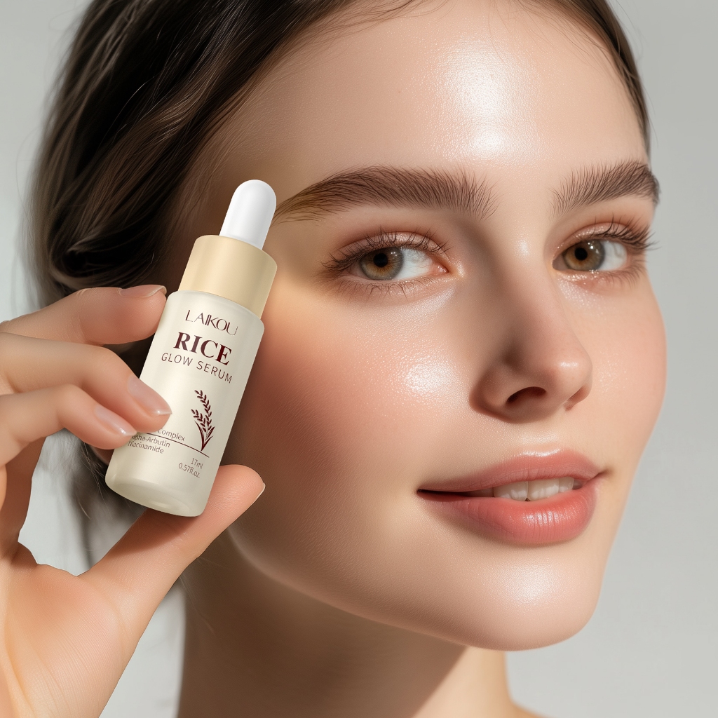 LAIKOU Rice Glow Serum Hidratação Intensiva Pele Radiante 17ml Nutritivo Brilhante