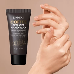 LAIKOU Café Peel Off Máscara De Mão Limpa Suavemente Suaviza A Pele Suave Textura De Hidratante 50g