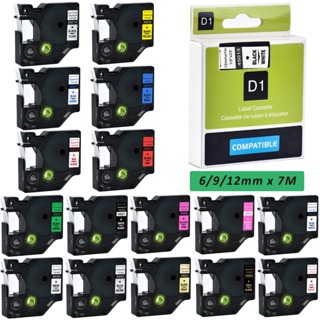 Fita De Etiqueta 6/9/12 Mm Compatível Com Dymo D1 45013 40913 43613 Recarga , Etiquetagem Para Fabricantes De Etiquetas em Oferta na Shopee