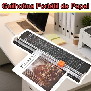 Guilhotina cortador de papel A4,Cortador de Papel Eficiente com Lâmina de Precisão, Cortador de papel profissional, em Oferta na Shopee