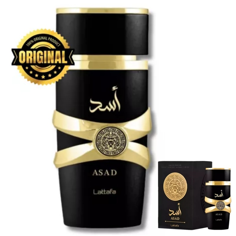 perfume lattafa asad Eau de Parfum Masculino Original - 100ml