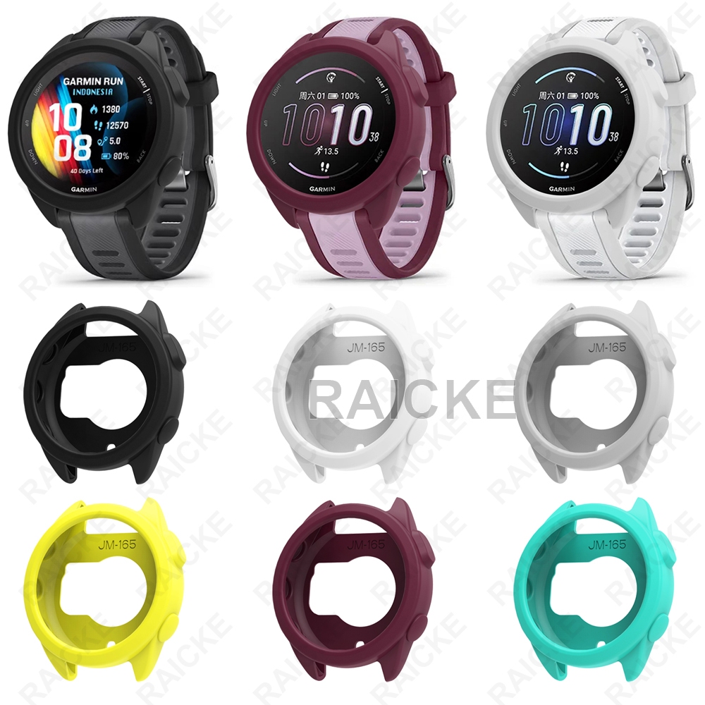Capa De Silicone Macio Meia Protetora De Tela Para Garmin Forerunner 165 em Oferta na Shopee