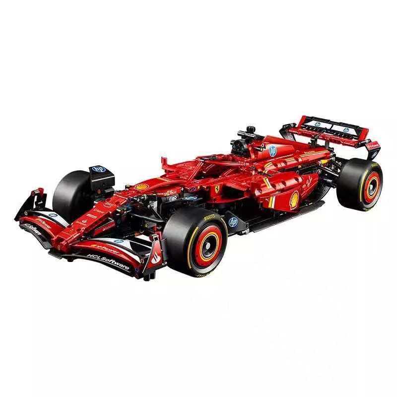1300 PCS Compatível Lego Ferrari F1 Fórmula Red Bull Fleet Racing Modelo Montado Bloco de Construção Presente