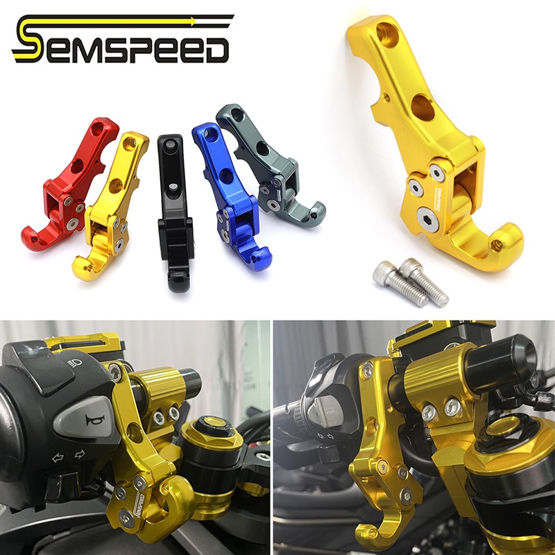 Para Honda ADV150 ADV160 PCX Força Clique Motocicleta CNC Gancho Dianteiro Guiador Armazenamento Capacete Suporte