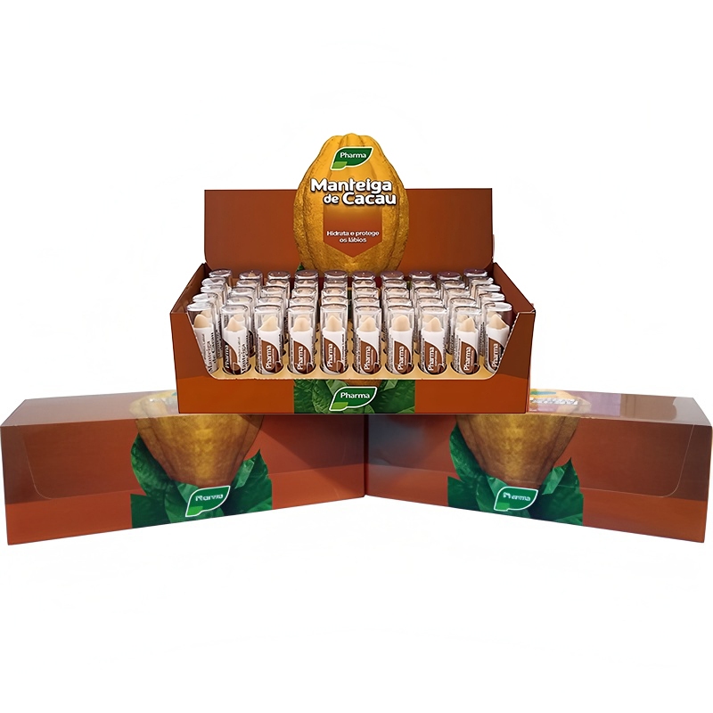 Kit Com Protetor Labial 10/15/25/50-Manteiga De Cacau Para Uso Diário em Oferta na Shopee