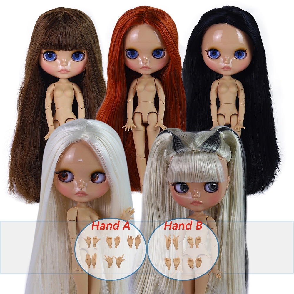 Boneca DBS blythe Novo Rosto Pele Bronzeada Acabamento Suave Sem Maquiagem em Oferta na Shopee