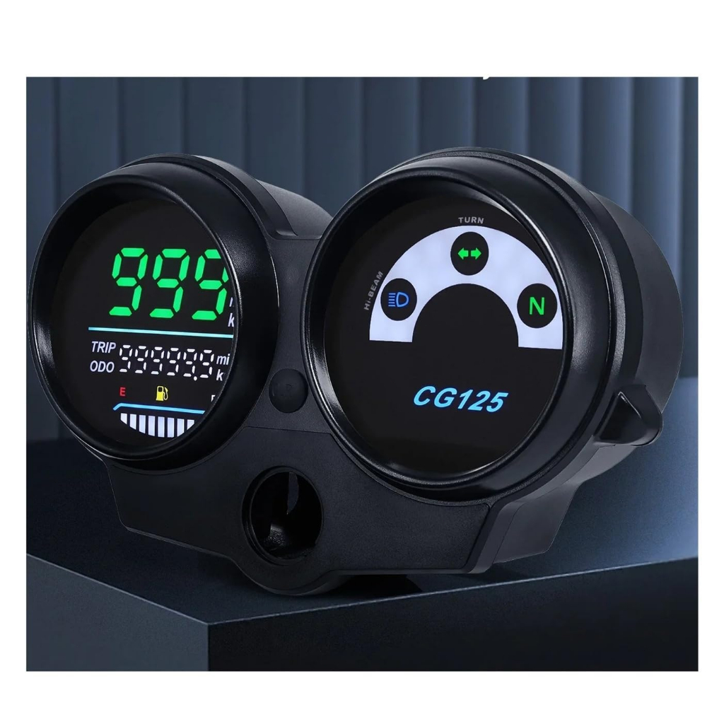 Painel Digital para Motocicleta Fan125 Titan 125 2013 Painel de Instrumentos, Honda CG125 2000 a 2008