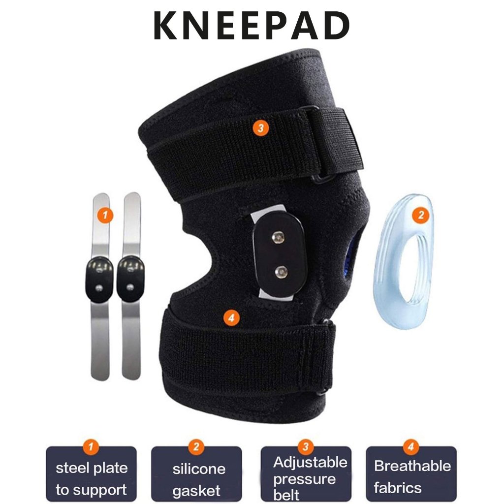 Joelheiras de suporte joelheiras ajustáveis danos ao menisco/pernas frias antigas reabilitação pós-operatória equipament
