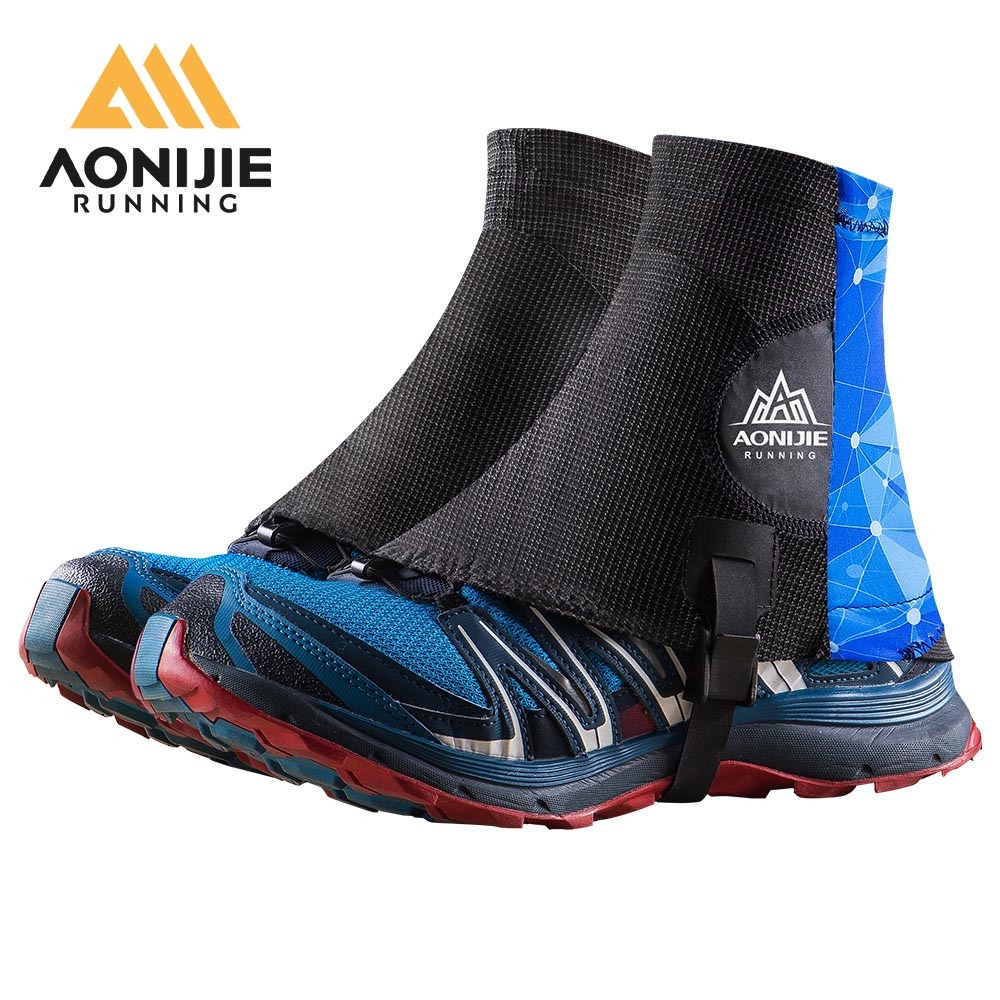 2023 Novo AONIJIE E941 Gaiters Unisex High Running Trail Protetores De Sapatos À Prova De Areia Para A Maratona Triathlon Hiking Reflective