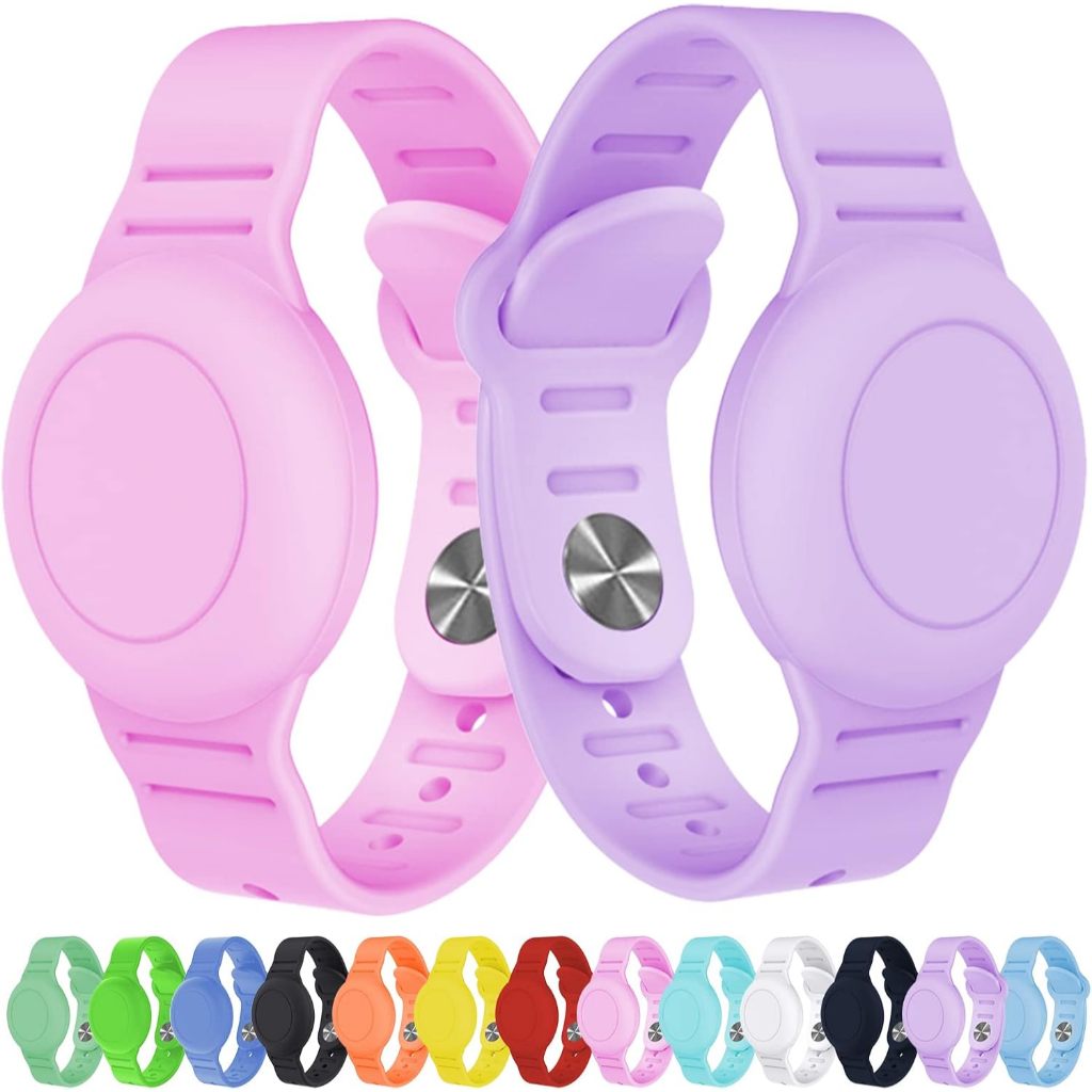 Pulseira Airtag À Prova D'água IP68 Compatível Com , Macia E Ajustável De Relógi