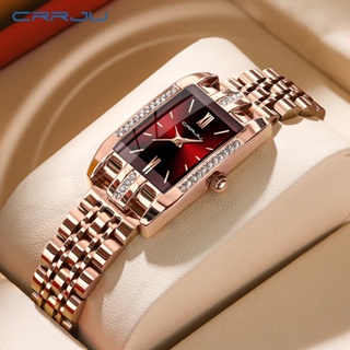 CRRJU Relógio Feminino Fino Design Elegante Moda Quartzo À Prova D'água 5026 X em Oferta na Shopee