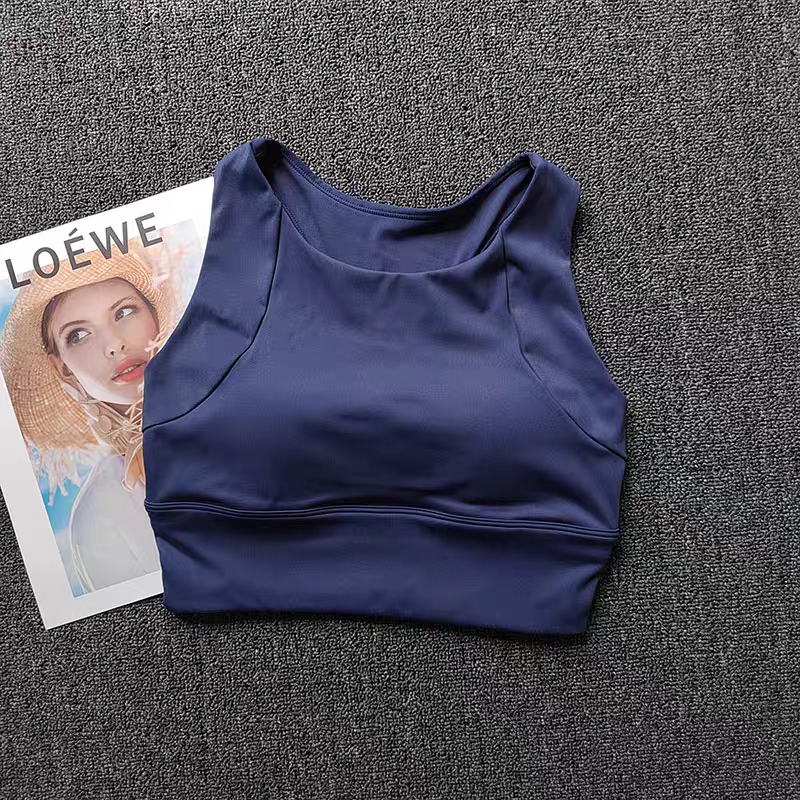 Sutiã Esportivo Feminino De Fitness Alto Impacto À Prova De Choque Push-up Almofada Colete Respirável Yoga Roupa Interio