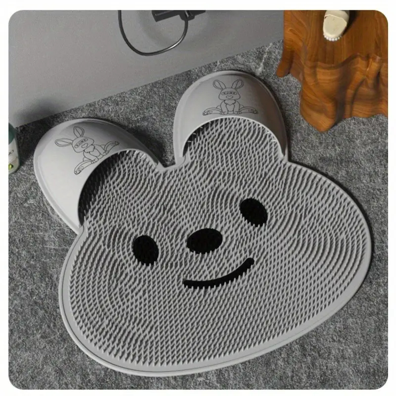 Tapete de Banheiro Box Antiderrapante Massageador Limpeza Pés em Oferta na Shopee