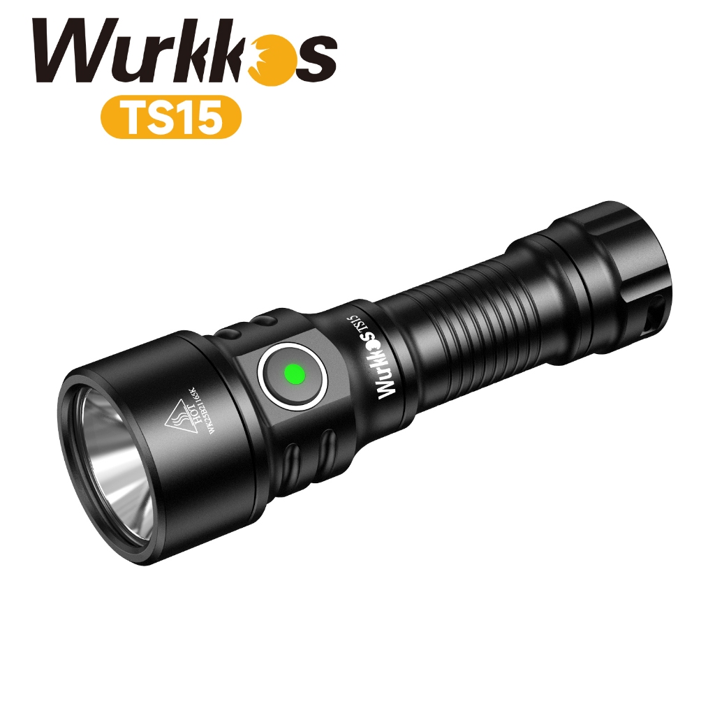 Wurkkos TS15 mini Poderosa 900LM SFT25R 14500 Bateria 401M USB C Lanterna EDC De Luz Recarregável