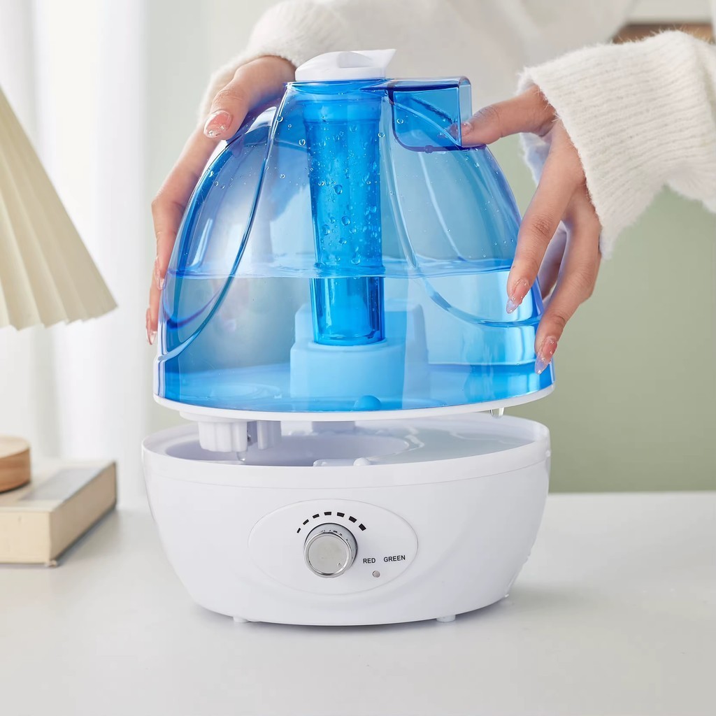 Umidificador de ar com tanque de água grande de 2.5L desligamento automático sem água e 24 horas de trabalho para quarto