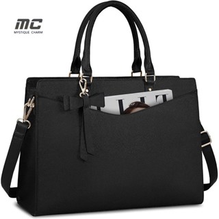 [MC] bolsa para notebook feminina couro 15.6 bolsa notebook feminina bolsa para computador feminina bolsa tote notebook em Oferta na Shopee