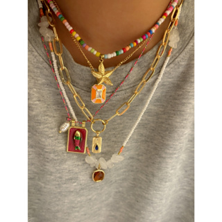 XUYU 4/5 Pcs Charme Boêmio Estrela Do Mar Pingente Irregular Contas De Cascalho Clavícula Corrente Colar Feminino Acessó em Oferta na Shopee