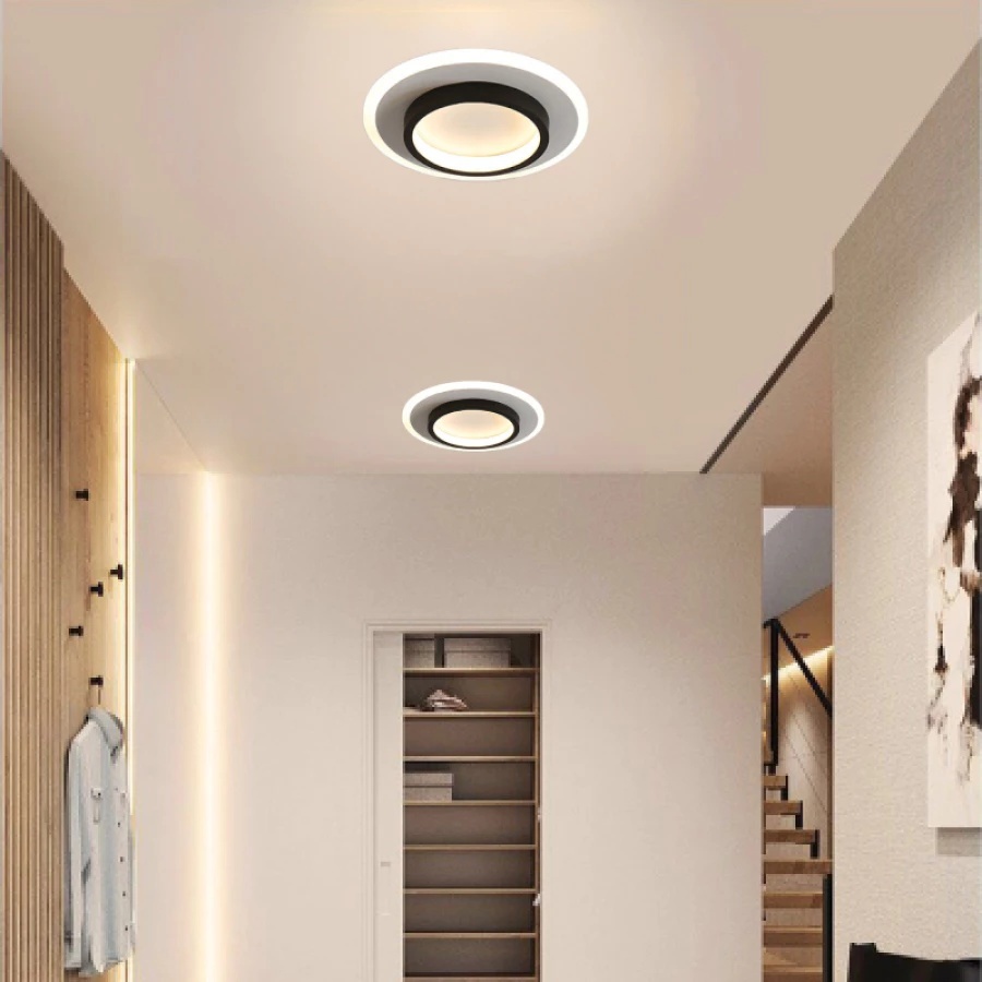 luminária de teto plafon led moderna lustre para corredor sala quarto alta qualidade