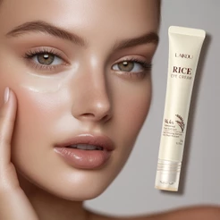 LAIKOU Arroz Creme Para Os Olhos Alvo Linhas Secas Hidratação Profunda Reduzir Olheiras Levantamento Endurecimento 20g