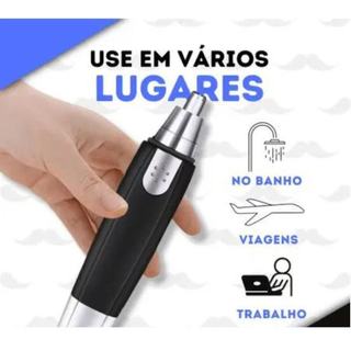 Elétrico/portátil pêlos do nariz/pêlos da orelha/removedor de pêlos faciais aparador removedor