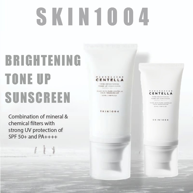 SKIN1004 Protetor Solar Madagascar Centella Tone Up Tonificante Iluminador Fps50 PA + em Oferta na Shopee