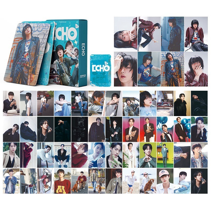 55pcs/box Jin ECHO SUGA Álbum Road To D-Day Photocards V-WINTER AHEAD JUNG KOOK Ainda Sou J-HOPE SWEET DREAMS Cartões Lo