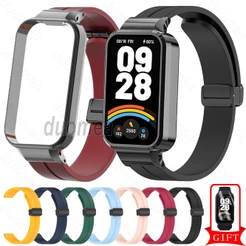 Pulseira De Silicone Esportiva Acessórios Para Xiaomi Smart Band 9 8 Active / Redmi Smart Band 2 3