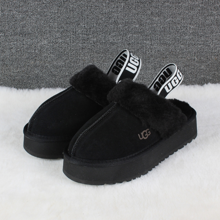 Ug 2025 Novos Chinelos Quentes De Pelúcia Com Fundo Grosso Baotou 35-45