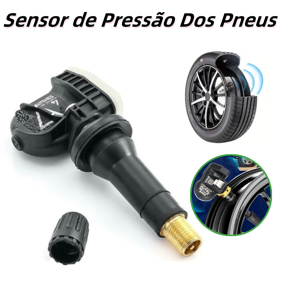 Sensor Tpms Pressao Gm Onix Cobalto S10 Cruze Prisma Novo Nf