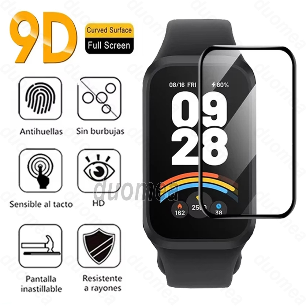 Protetor De Tela Protetora Acessórios De Filme De Cobertura Completa Para Xiaomi Smart Band 9 8 Active